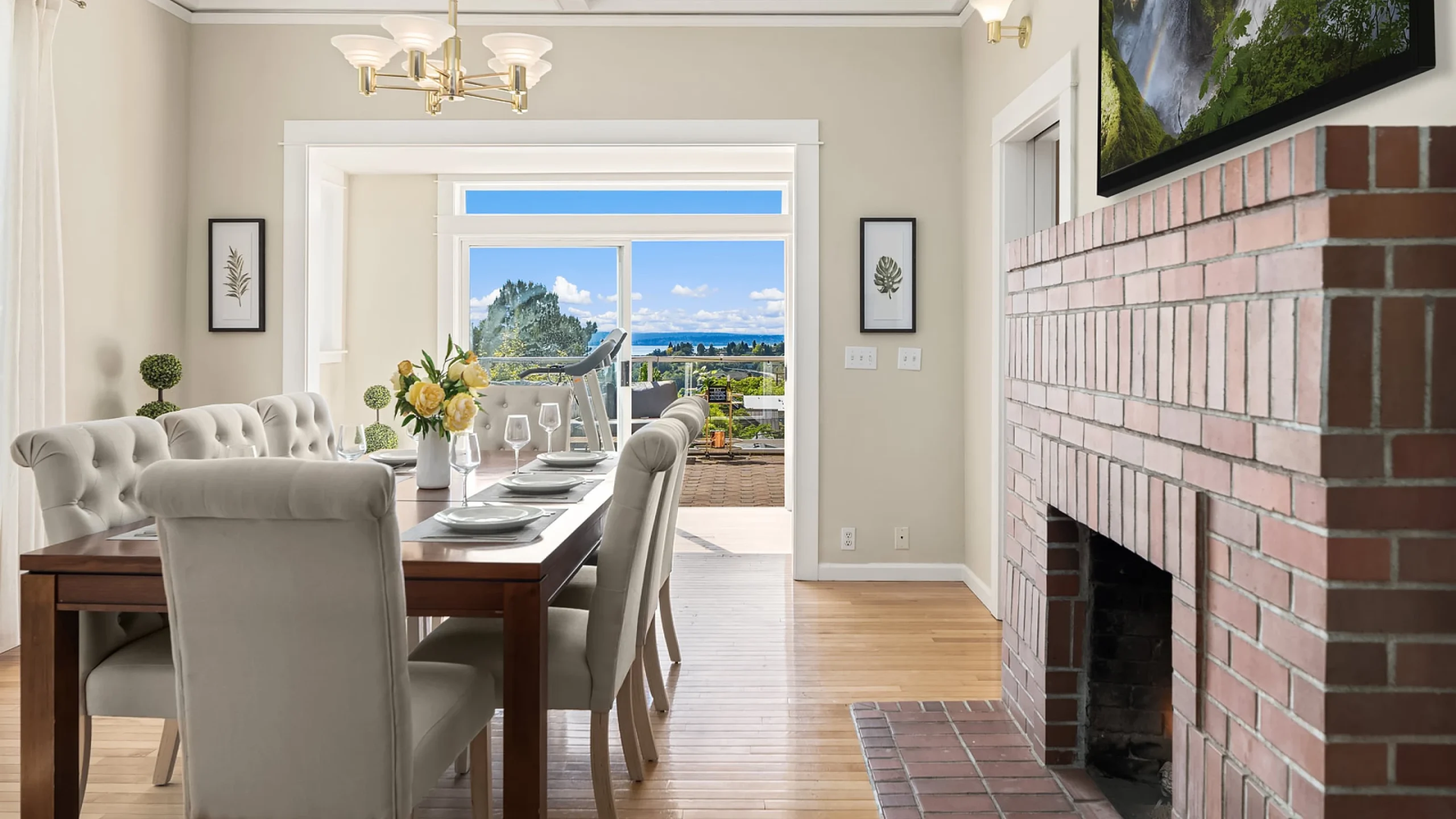 Dining room after Snowball styling